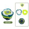 Whirling Colorful Spinning Tops: Educational STEM Toy Gift for Kids, No Launcher Needed!
