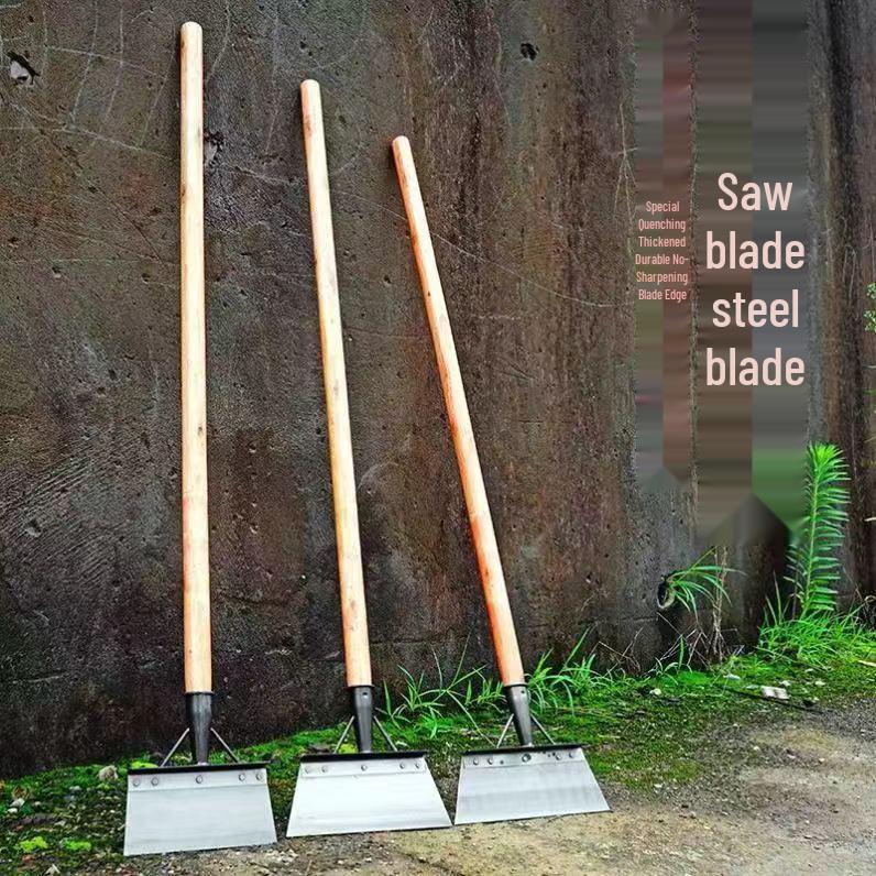 Manganese Steel Multi-Purpose Shovel: Saw Blade, Aquaculture, Agricultural, Manure, Grass, Soil, Snow Removal