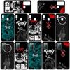 Coque de téléphone pour Samsung Galaxy S25 S23 S22 S21 S10 S24 Ultra FE A05 A06 A15 A16 A36 A37 A35 A54 A55 A56 A57 A25 A26 A53 A17 Berserk Guts Couverture Comics