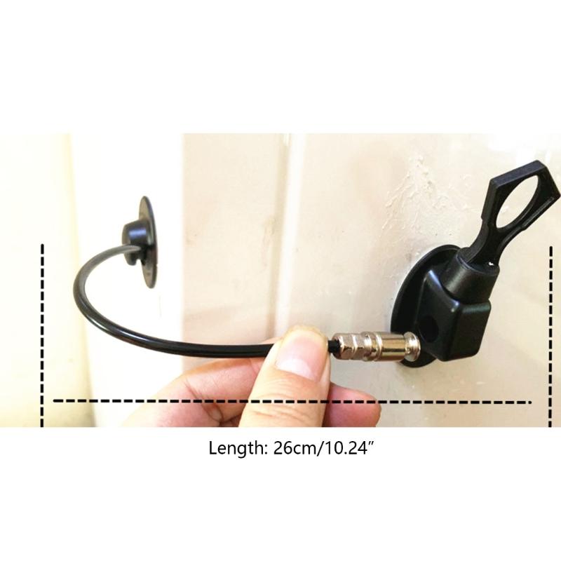 Fechadura Magnética para Geladeira com Chave para Porta de Armário Limitadores Autoadesiva Fechadura de Geladeira para Crianças Segurança Infantil Armário