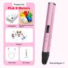 3D Printing Pen Professional 3D Print Pen Competition Level OLED Display With PLA Filament 3D Doodling Making Detachable Design