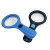 3 LED Illuminates Magnifier 10X Strength Handheld Lightweight Design For Elderly Reading Children Nature Study