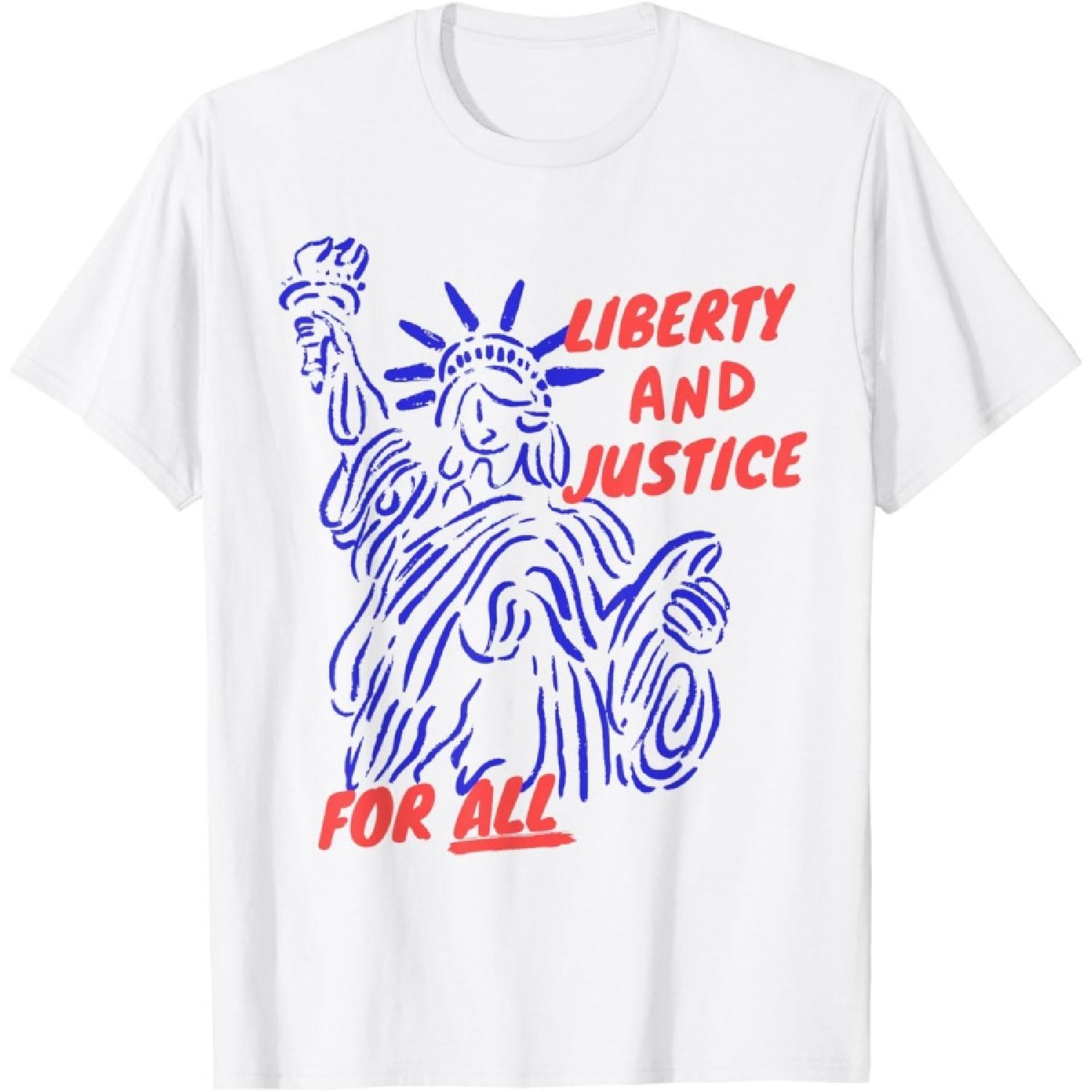 Liberty And Justice For All T-Shirt S