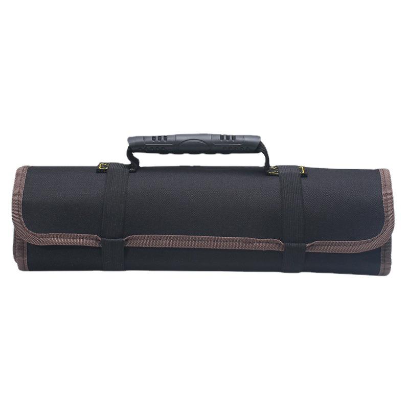 Roll-Up Canvas Oxford Tool Bag with Pockets for Electricians