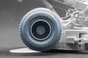 M198 155mm Howitzer Wheel Set X 1 Set Each Plastic Model Parts SCXWM35038C Scale-X 1/35 (Unloaded, Self-Weight Deformed) (For Trumpeter) (Cannon)