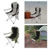 Camping Chair Heavy Duty Camp Arm for Leisure Hiking Backpacking Gray