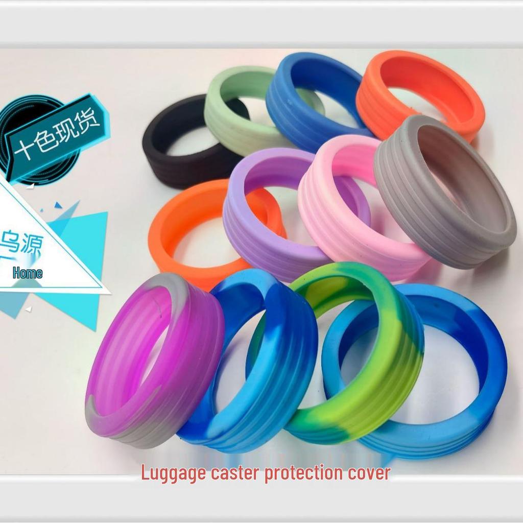 Ciche Osłony Kółek Walizki – Antypoślizgowa i Trwała Gumowa Ochrona