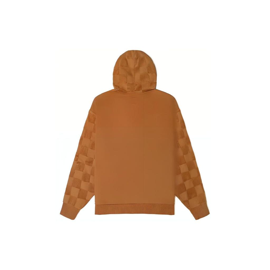 Vans Emma Mulholland Checkerboard Hoodie Women Hoodies Brown VN0A7YKNYLY-153151