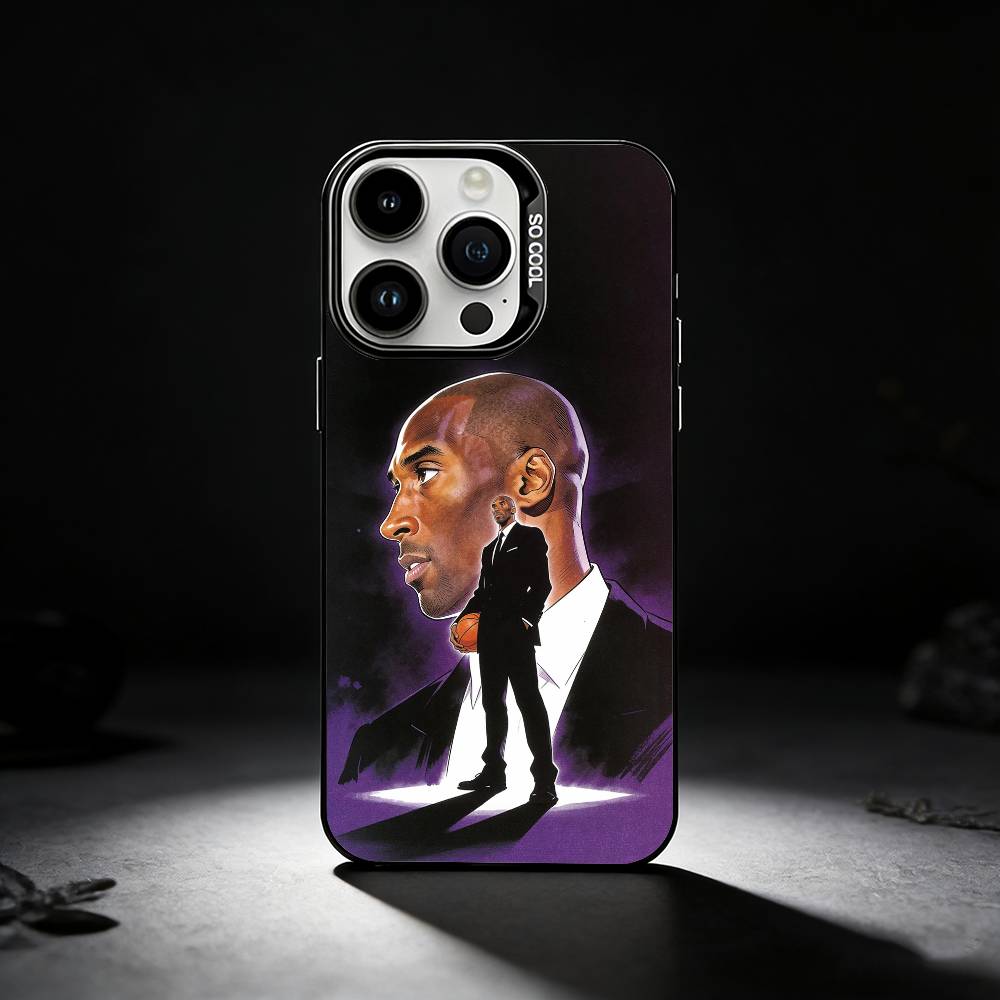 

Basketball K-Kobe B-Bryant 24 Phone Case For iPhone 17,16,15,14,13,12,11 Plus,Pro Max,XS,Colored silver phone case iPhone14ProMax