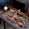 Tapis de Souris Imprimé One Piece, Tapis Antidérapant pour Clavier de Bureau, pour PC Portable Gaming Travail Utilisation Quotidienne, Cadeau Surprise Cool pour Festival