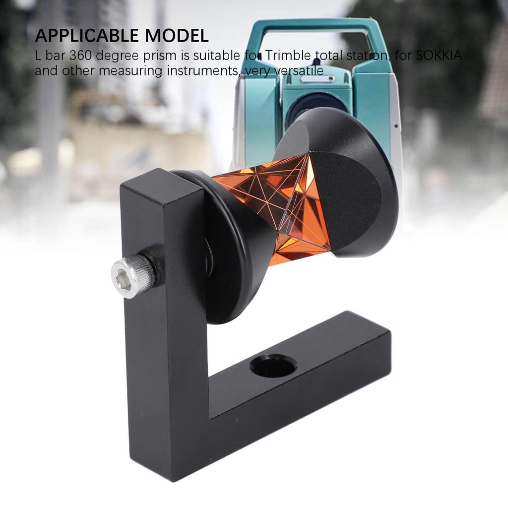 360 Degree Prism L Bar Universal Portable for Trimble Total Station Surveying Mapping