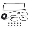 5 PCS Car Weatherstrip Seals Kit Left Right Door Roof Trunk Weatherstrip Gasket Seal RR7002 Replacement for Firebird