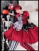 JUNDOMECY Clown Cosplay Magician Costume for Adult Cute and Funny Clown Plus Red and Black Clown Costume for School Cultural and Stage Performances