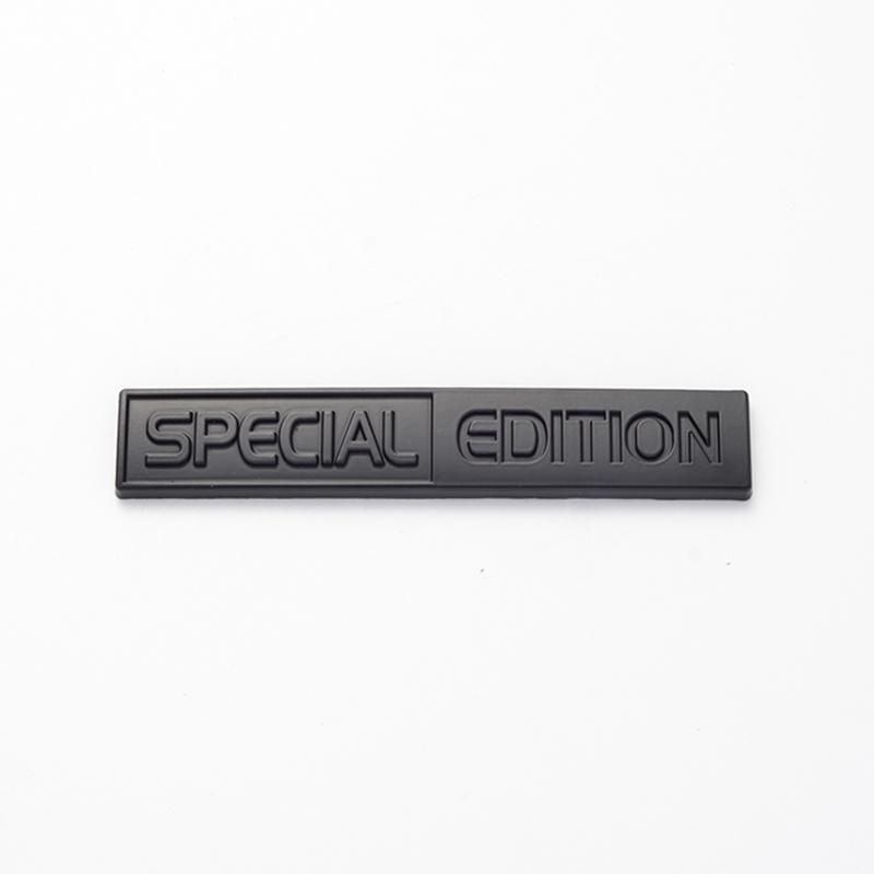 lsfc6 3D Metal Special Edition Logo Car Front Grille Emblem Rear Trunk Badge Decor Sticker For Toyota Ford Nissan Jeep Honda Opel Fiat