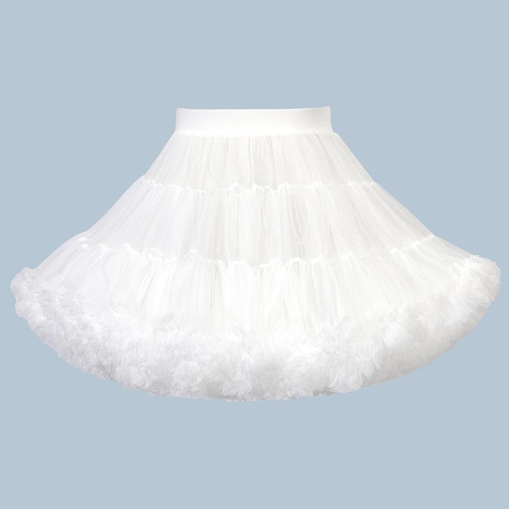 Adult Lolita Princess Tutu Skirt - Cute and Versatile Half-Body Design