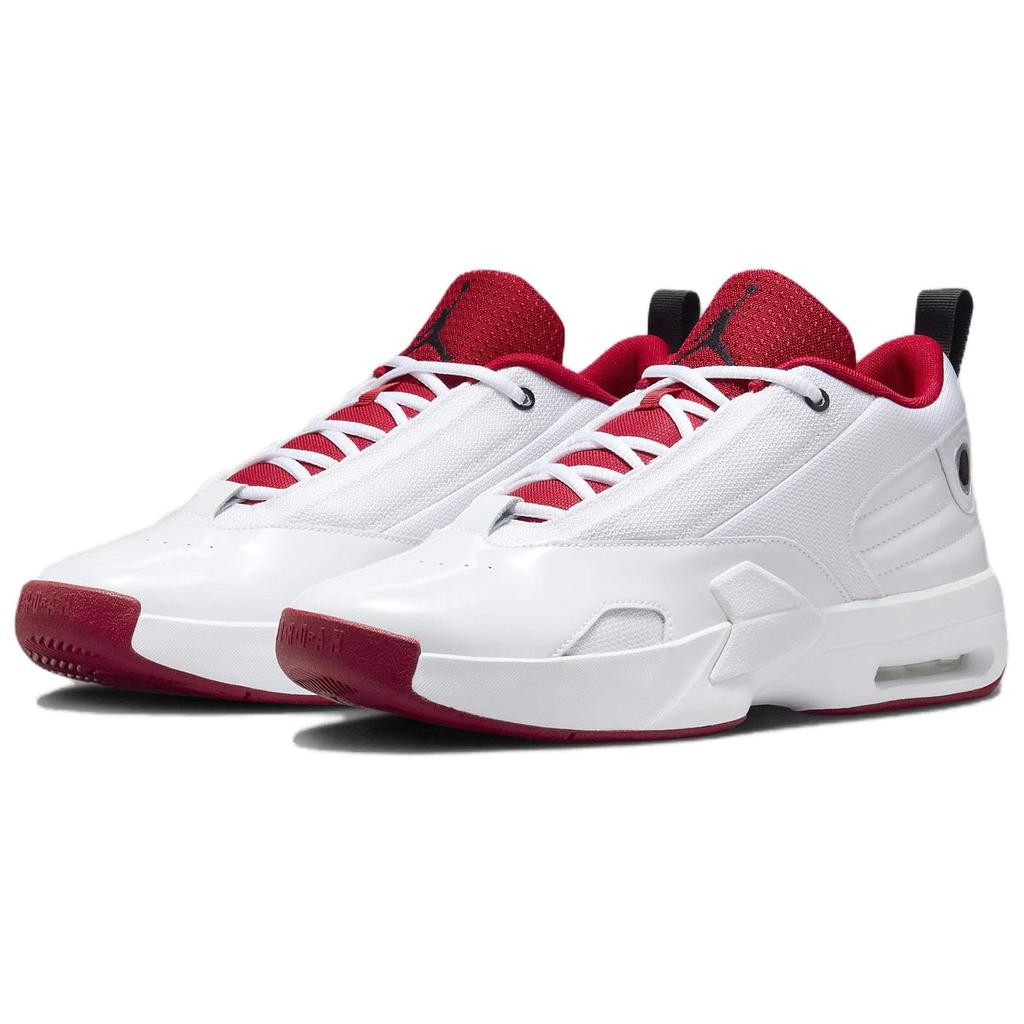Air Jordan Max Aura 6 White Black Gym Red FQ8298-106