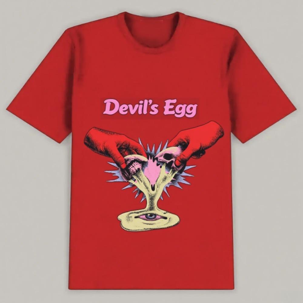 Emerging New Street Style Short-sleeved Art Breathable Daily Style Trend Printing Cotton Women's T-shirt Couple Tide Brand Tops