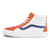 Vans Sk8 Reissue Vlt Lx High-Top Skate Shoes Unisex Sneakers White Orange VN0A4BVH22E