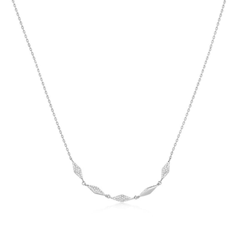 ANIA HAIE Silver Multi Sparkle 925 Silver Necklace N061-06H