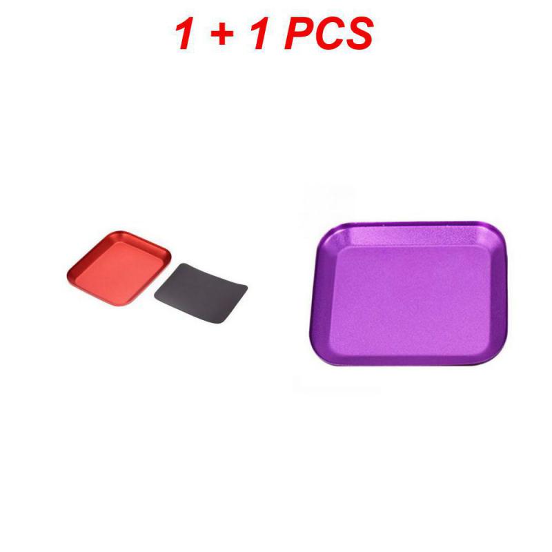 2/3/4PCS Screwdriver Kit Anti-slip Foot Pad Not Roll Everywhere Magnetism Screw Tray Loss Prevention Screw Plate Storage Box