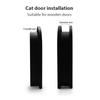 Pet Door Pet Dog Screen Door Home Lockable Sliding Cat Screen Door Magnetic Self-Closing Screen Dog Fence Locking Function Gate
