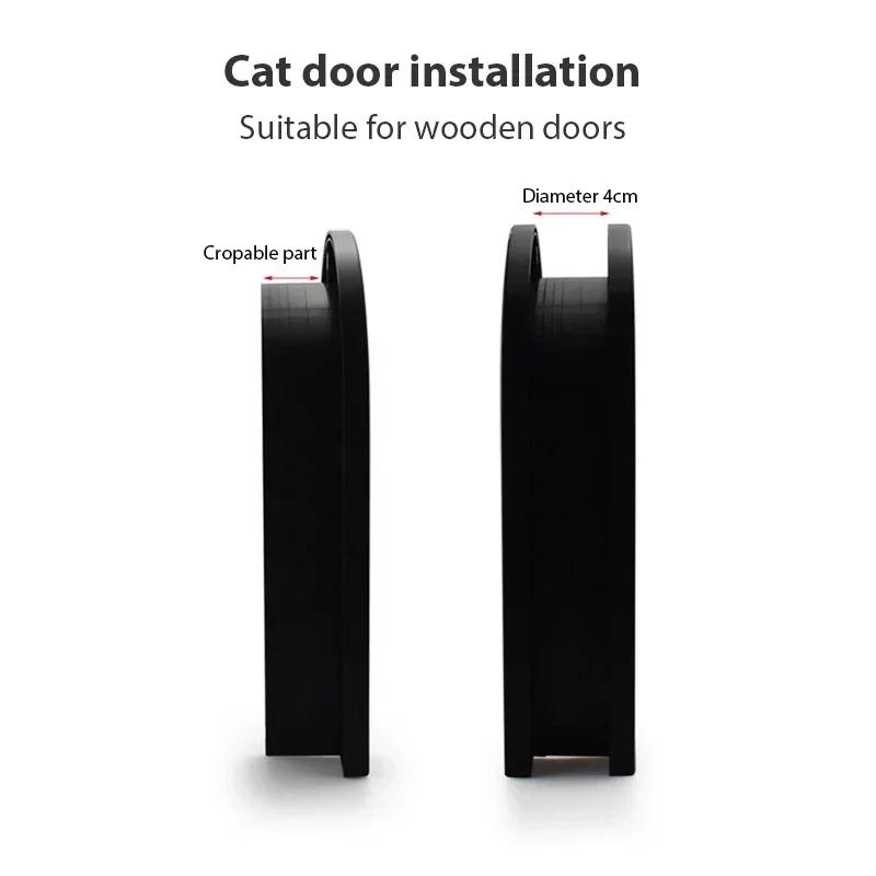 Pet Door Pet Dog Screen Door Home Lockable Sliding Cat Screen Door Magnetic Self-Closing Screen Dog Fence Locking Function Gate