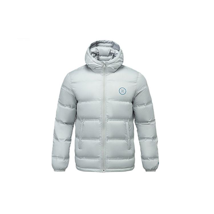 Li Ning Down Jacket Men s Coin Gray AYMQ043-3 XXL