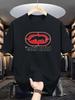 New Summer Luxury Mens Fashion Patterned Tshirt Round Neck Casual Trendy Y2k Highend Highquality Fitness Sports Tshirt