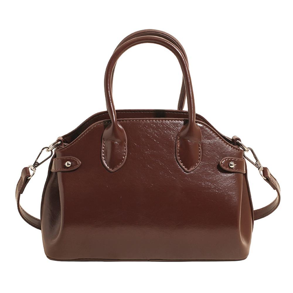 Shoulder Bag Suede Boston Shoulder Bag Handbag Solid Color Tote Bag Slouchy Hobo Bags Holiday