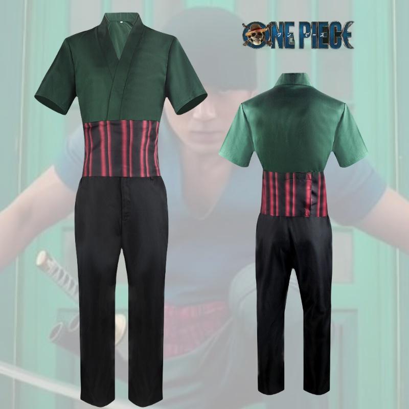 Authentic Zoro Cosplay Outfit For Men Anime-inspired Role Play Costume