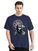 Mountain Motorcycle And Compass Graphic Tshirt Funny Tripunisex Clothing Fashion Harajuku T-shirt Loose Tops Motorcycle T Shirt