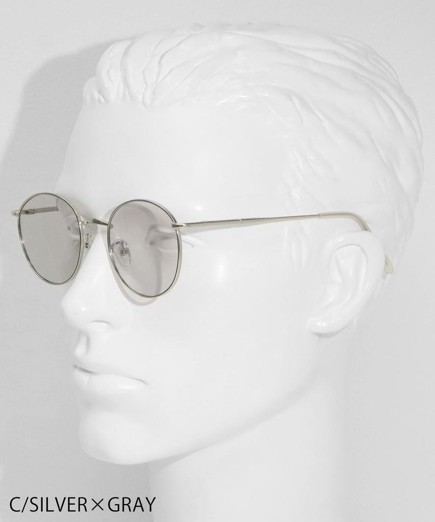 Polarized Sunglasses with Smoke UV Includes Case Men's Lenses, Large, Round, Protection, 7JEWELRY,