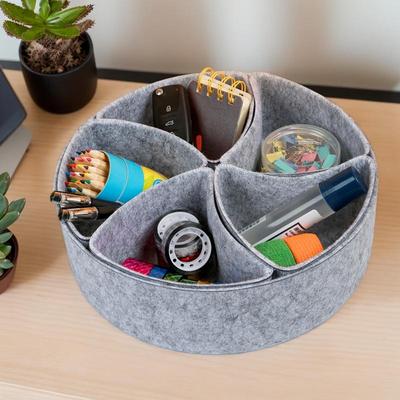 Felt Drawer Organizers Bins Tray Storage Bins Drawer Divider Catchall Tray Vanity Drawer Organizer Storage Organizer For Office