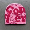 Căciulă Tricotată Vintage Y2K Lână Acril Femei Beanie Iarnă Căciuli Calde Harajuku Hip Hop Casual Skullies Căciulă de Exterior