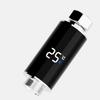Wasserdichte Duschkopf-Thermometer Intelligente Temperatur LED Digitalanzeige Wasserhahn-Thermometer Genaue Messung