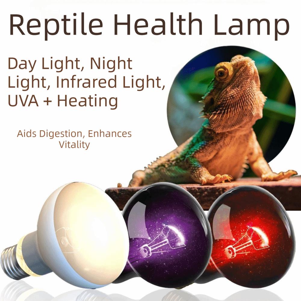110/220V Daylight Heat Bulb 25/50/75/100W Basking Light Pet Daylight Lamp Lizard Habitat