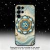 Yoga Aum Om Mandala Elegante Handyhülle Für Samsung S25, S24 Ultra, S20, S30 Plus, S22 Plus, S23, S30 Ultra 5G Silikon Schwarze Hülle
