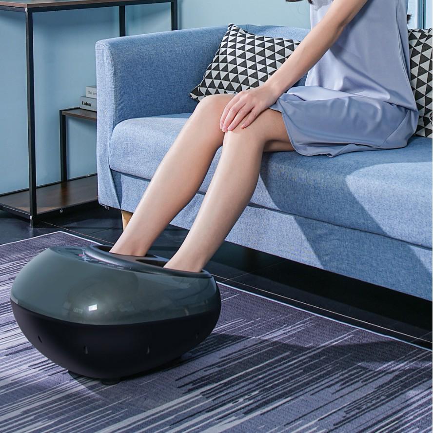 Fully Automatic Foot Massager with Airbag Wrap, Sole Roller, and Heating