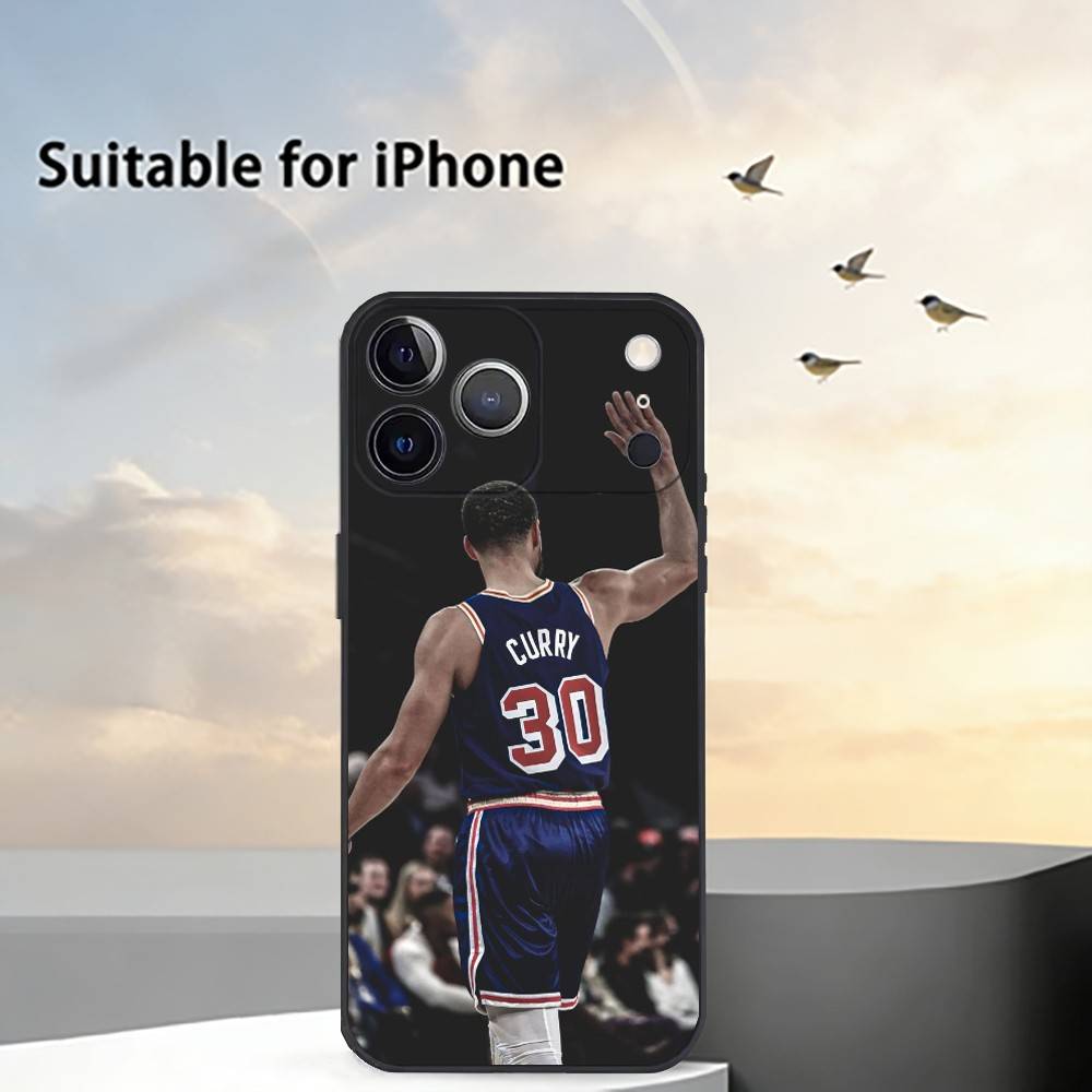 

Sports Star S-Stephen Curry Phone Case Silicone Soft For IPhone 17 16 15 14 13 12 11 X XR Plus Pro Max Plus iPhone13