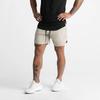 Men's Quick-Dry Running Shorts - Solid Color, Casual American Fitness Five-Inch