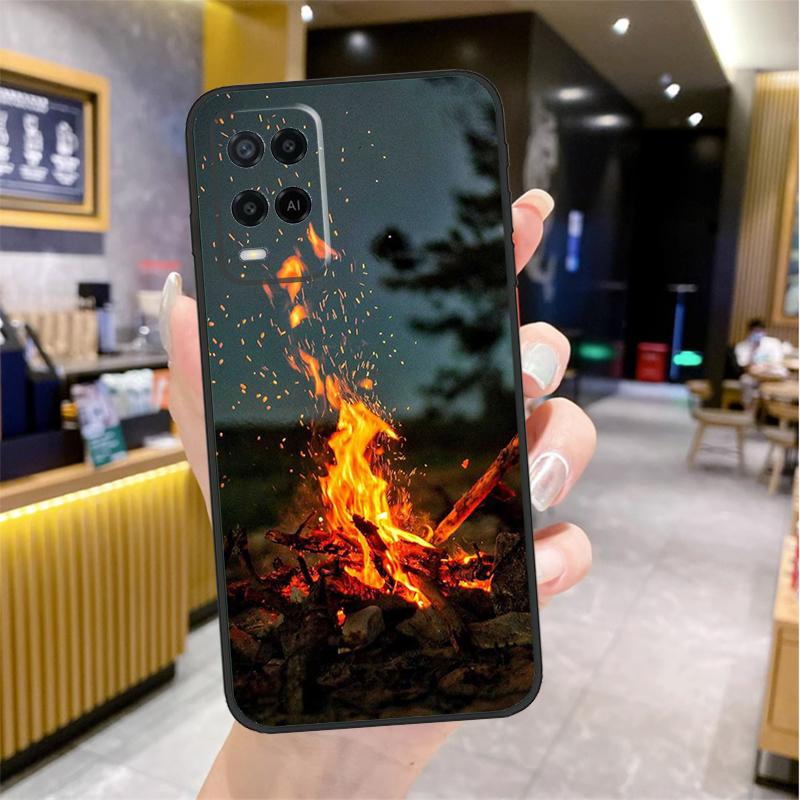 Camping Nature Case For Oppo A96 A76 A16 A17 A18 A60 A80 A40 A38 A58 A78 A98 A94 A74 A54 A15 A57 A77 A5 Pro
