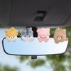 Car Decoration Cartoon Car Ornaments High Temperature Resistant Dashboard Decorations Rabbit Duck Frog Dog Car Figurine
