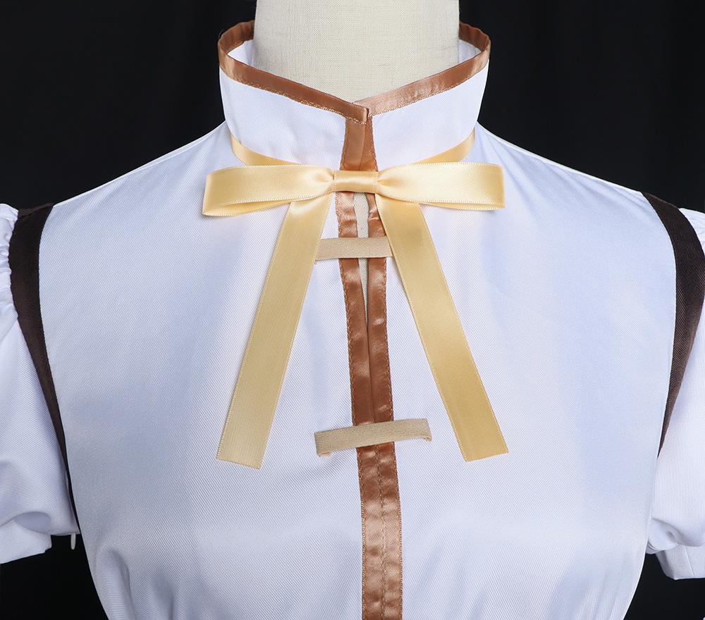 Magical Girl Madoka Tomoe Asami Combat Cosplay Costume - Halloween Women's Two-Dimensional Suit