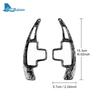 Carbon Abs Car Steering Wheel Paddle Shifter Cover For Mercedes Benz A B Class W447 W176 W246 MB SLK R172 CLA C117 GLA X156