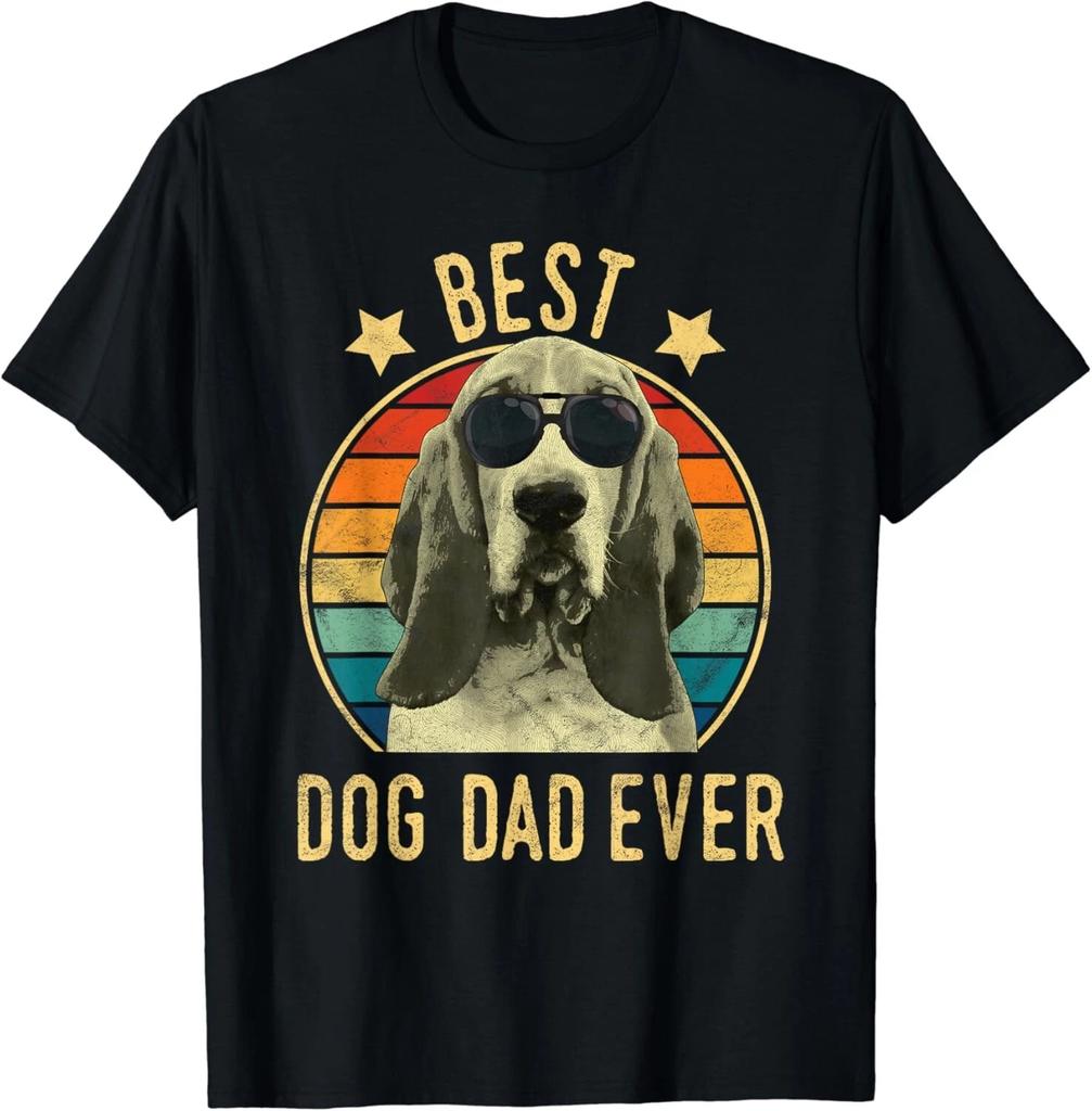 Best Dog Dad Ever Basset Hound Father_s Day Gift Unisex T-Shirt