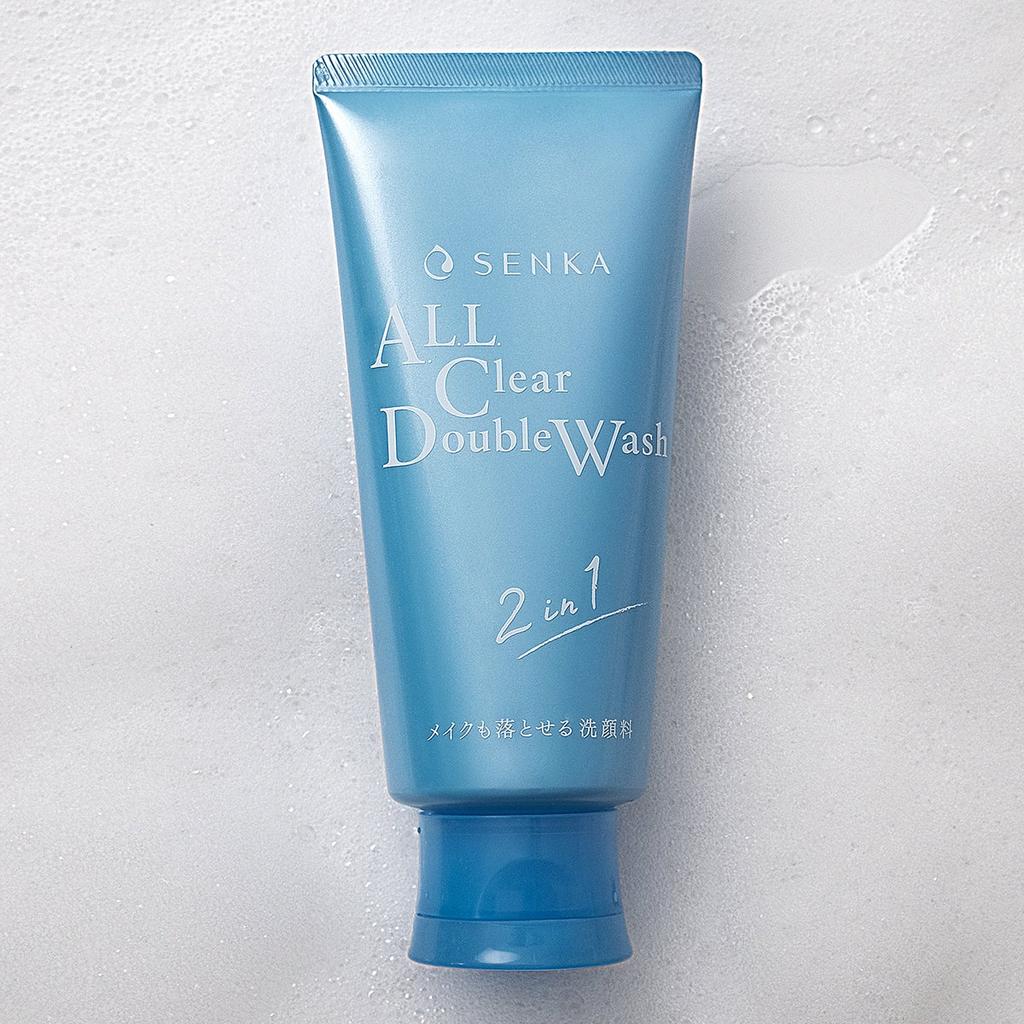 Senka All Clear Double Wash 120g X 3