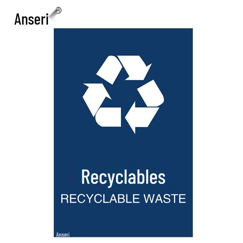 Anshairui Recyclable Waste Classification Sign