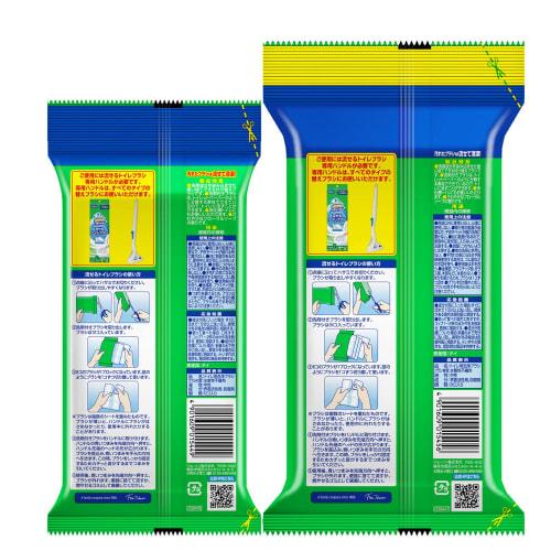 Scrubbing Bubbles Flushable Toilet Brushes, Floral Soap Scent, Refills (36 Count), Toilet Cleaner, Black Dirt, Toilet Cleaning Brush, Disposable, Bulk