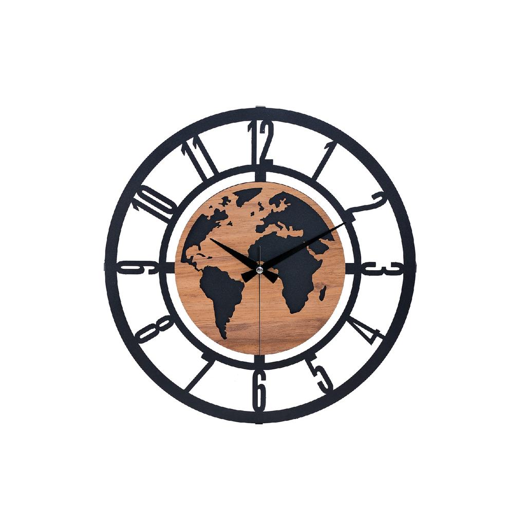 41 cm große, dekorative Wanduhr mit fließendem Sekundenmechanismus und geräuschlosem Mechanismus