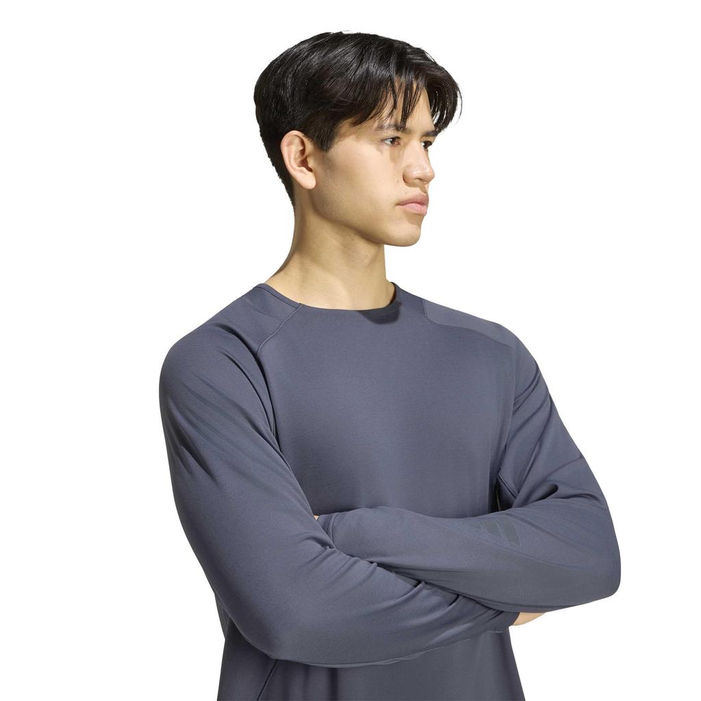Running WR892 Night Grey M [Adidas] Long-Sleeve T-Shirt Men's (KU8460)